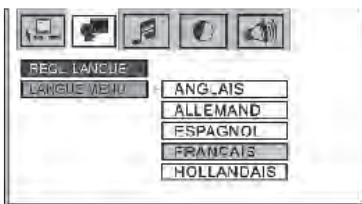 SOUNDVISION SV1800B - Réglage des langues - 1