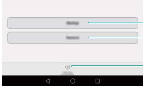HUAWEI MSLiTE 8"32GB GREY - Utiliser l'application sauvegarde pour sauvegarder et restaurer des données - 2