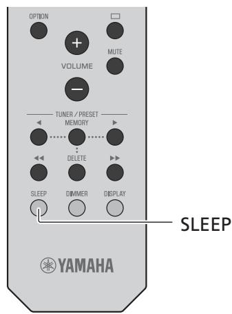 YAMAHA MCR-B270 - Utilisation de la minuterie de mise en veille - 1
