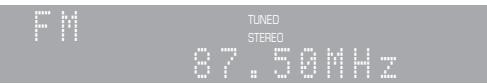 YAMAHA MCR-B270 - Syntonisation de stations FM - 1