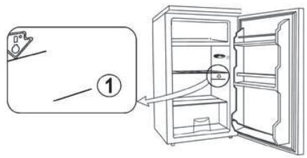 THOMSON THLR332WH - Installation de l'indicateur de temperature - 1
