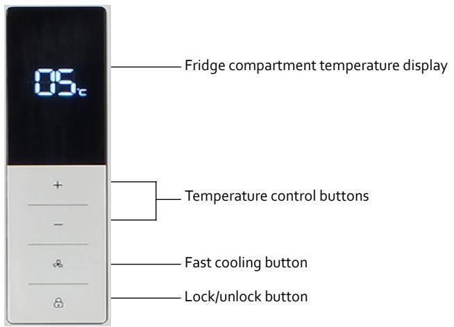 THOMSON THLR332WH - TEMPERATURE CONTROL - 1