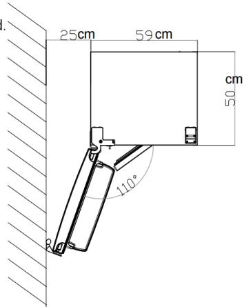 THOMSON THLR332WH - DOOR CONVERSION - 1