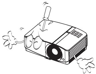 BENQ MP780ST - Consignes de sécurité (suite) - 5