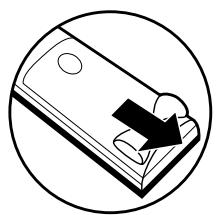 DENON DBP-1610 - Chargement des piles - 1