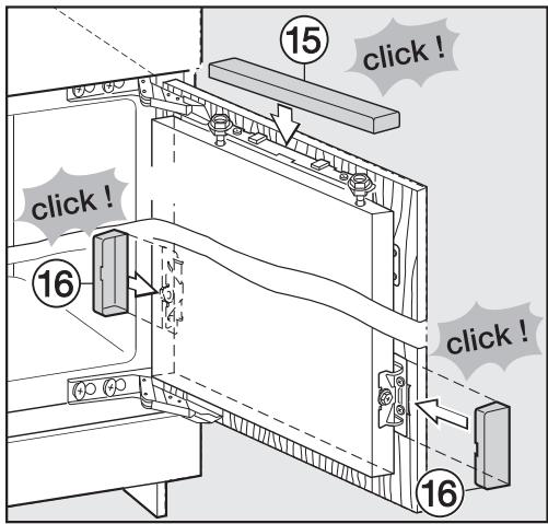 MIELE FN35402 - -Réglage en profondeur (z) - 1