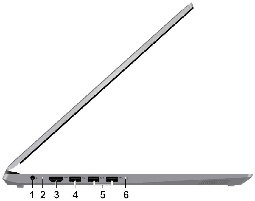 LENOVO IDEAPAD 314/R5/8/56 - Vue du côté gauche - 1