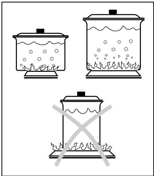 ZANUSSI ZGG641IW - Les brûleurs - 1