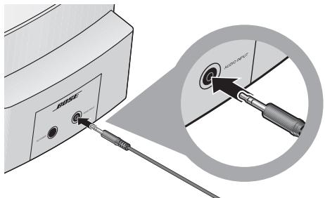 BOSE SOUNDDOCK IT RED - Utilisation d'un autre lecteur audio - 1
