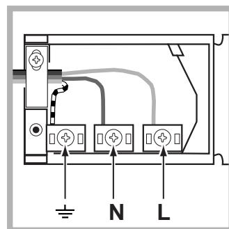 SCHOLTES FOUR FPT6.1IX - Fitting the power supply cable - 2