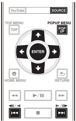 PIONEER BDP-LX58K - Lecture depuis la fonction source - 1
