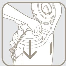 SEB VB310E10 - Installer le fût "compatible beertender" à l'intérieur du système - 2