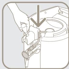 SEB VB310E10 - Installer le fût "compatible beertender" à l'intérieur du système - 5