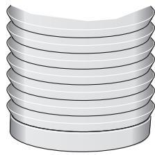 GAGGENAU AI 400-150 - Raccordement du conduit d'évacuation 0 150 mm (taille recommandée) - 1