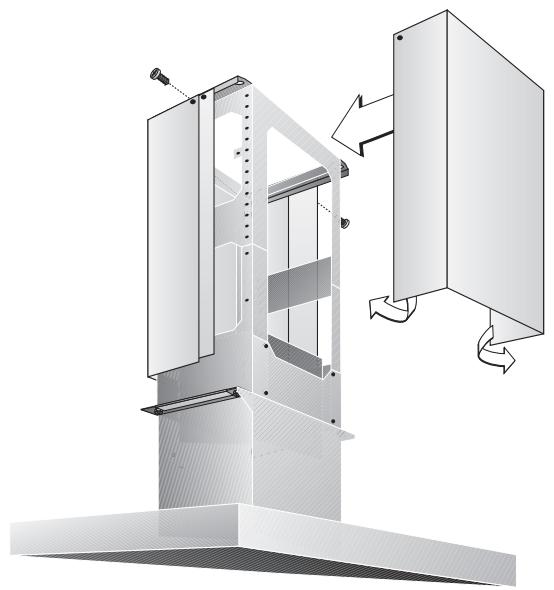 GAGGENAU AI 400-150 - Montage de la hotte : - 7