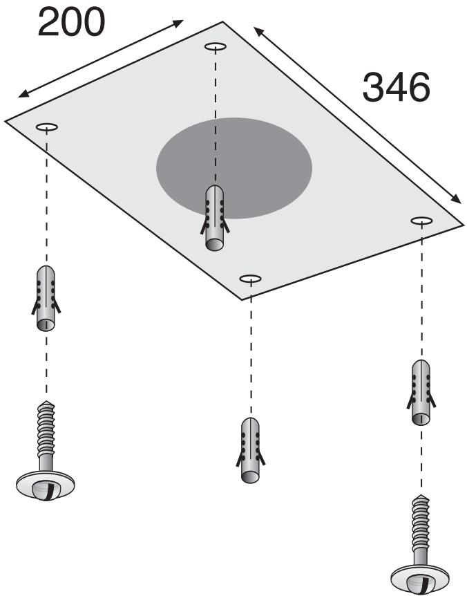 GAGGENAU AI 400-150 - Montage de la hotte : - 1