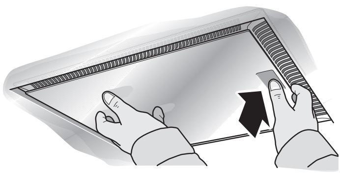 GAGGENAU AI 400-150 - Dépose et incorporation des filtres métalliques à graisse - 2