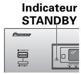 PIONEER VSA-AX10AI - Appuyez sur la touche POWER on/off du amplificateur. - 1