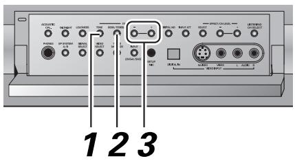 PIONEER VSA-AX10AI - Pour ajuster les graves et les aigus (TONE control) - 2