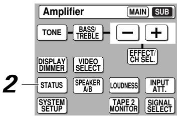 PIONEER VSA-AX10AI - État de l'affichage - 2