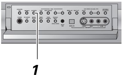 PIONEER VSA-AX10AI - Mode d'écoute LOUDNESS - 2