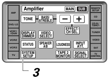 PIONEER VSA-AX10AI - Configuration du son surround - 2