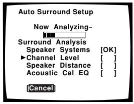 PIONEER VSA-AX10AI - Placez le microphone à votre position d'écoute habituelle. - 6