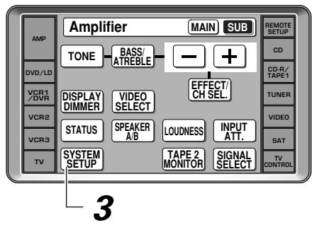 PIONEER VSA-AX10AI - Utilisation des touches ▲▼ pour sélectionner RETURN et appuyez à nouveau sur ENTER. utilisez ensuite les touches ▲▼ pour sélectionner EXIT et appuyez sur ENTER. - 2