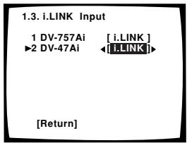 PIONEER VSA-AX10AI - Attribution d'entrées i. LINK - 5
