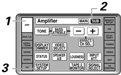 PIONEER VSA-AX10AI - Configuration du subwoofer THX ULTRA2 - 1
