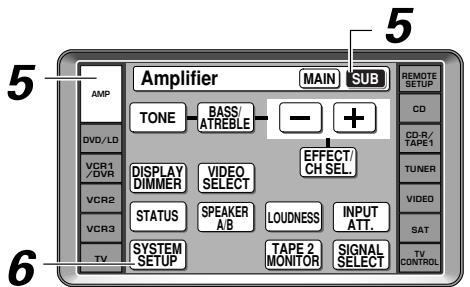PIONEER VSA-AX10AI - Placez le microphone à votre position d'écoute habituelle. - 1
