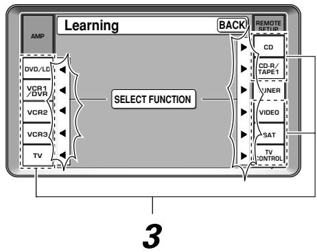PIONEER VSA-AX10AI - Pour programmer les signaux depuis d'autres télécommandes (mode learning) - 2