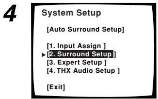 PIONEER VSA-AX10AI - Configuration du son surround - 3