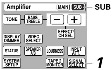 PIONEER VSA-AX10AI - Pour commuter l'entrée du signal i. link/analog/digital - 1