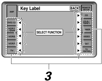 PIONEER VSA-AX10AI - Édition du nom des touches (KEY LABEL) - 2
