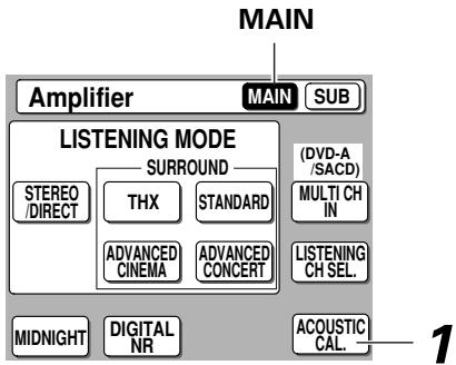 PIONEER VSA-AX10AI - Pour écouter avec le calibrage acoustique EQ - 1
