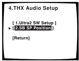 PIONEER VSA-AX10AI - Position de l'enceinte surround arrêté - 2