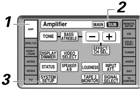 PIONEER VSA-AX10AI - Affectation des entrées numériques - 1