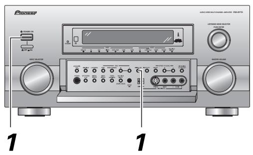 PIONEER VSA-AX10AI - Réinitialisation de l'unité principale - 1
