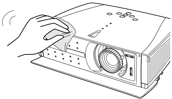 SANYO PLV Z2 - Nettoyage du coffret du projecteur - 1