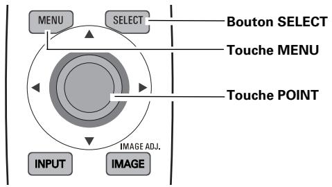 SANYO PLV Z2 - Menu à l'écran - 1