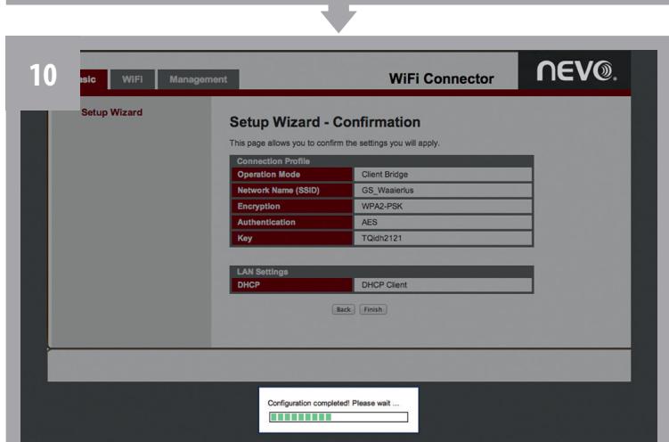 ONE FOR ALL TELEC URC8800 - Configurer VIA l'assistant - 17