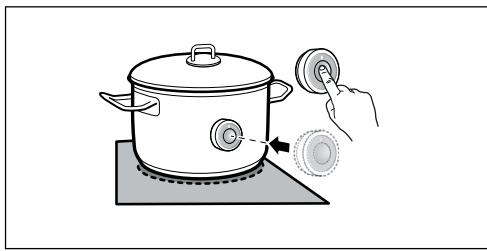 GAGGENAU CI272113 - Mettez en place la sonde de température sans fil - 1