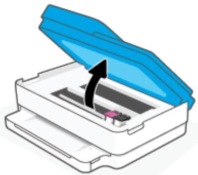 HP ENVY PRO 6432E - Élimination d'un bourrage papier à partir de la porte d'accès des cartouches - 1