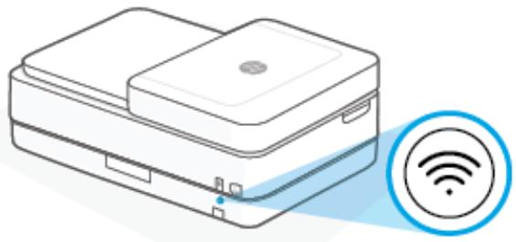 HP ENVY PRO 6432E - Pour activer ou désactiver wifi direct à partir du panneau de commande - 4
