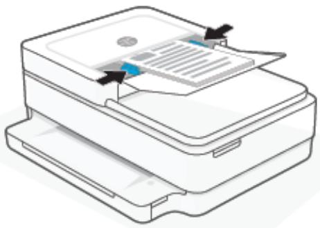 HP ENVY PRO 6432E - Charger un original dans le bac d'alimentation - 3