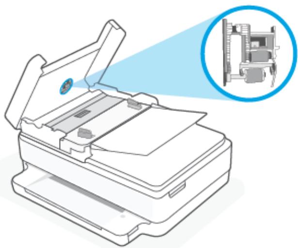 HP ENVY PRO 6432E - Nettoyage du bac d'alimentation de documents - 2