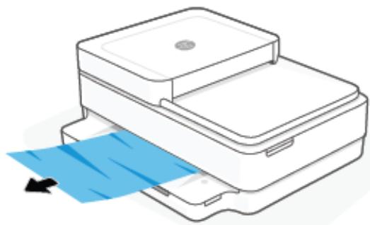 HP ENVY PRO 6432E - Élimination d'un bourrage papier du bac de sortie - 1