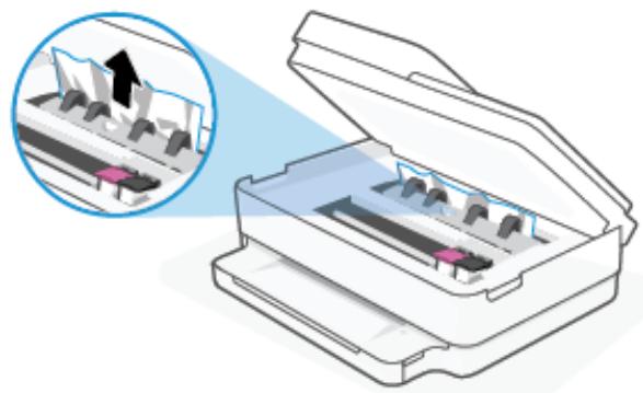 HP ENVY PRO 6432E - Élimination d'un bourrage papier à partir de la porte d'accès des cartouches - 2