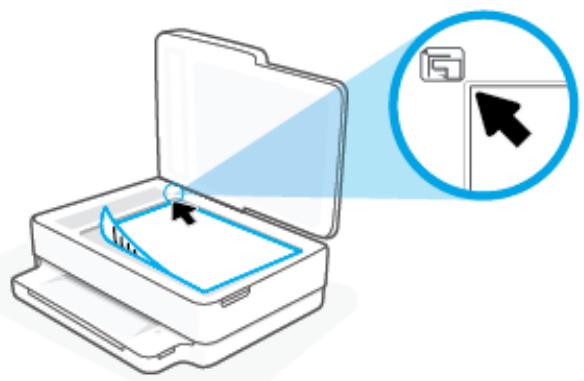 HP ENVY PRO 6432E - Chargement d'un original - 2